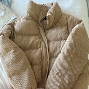 Puffer jacket Corduroy
